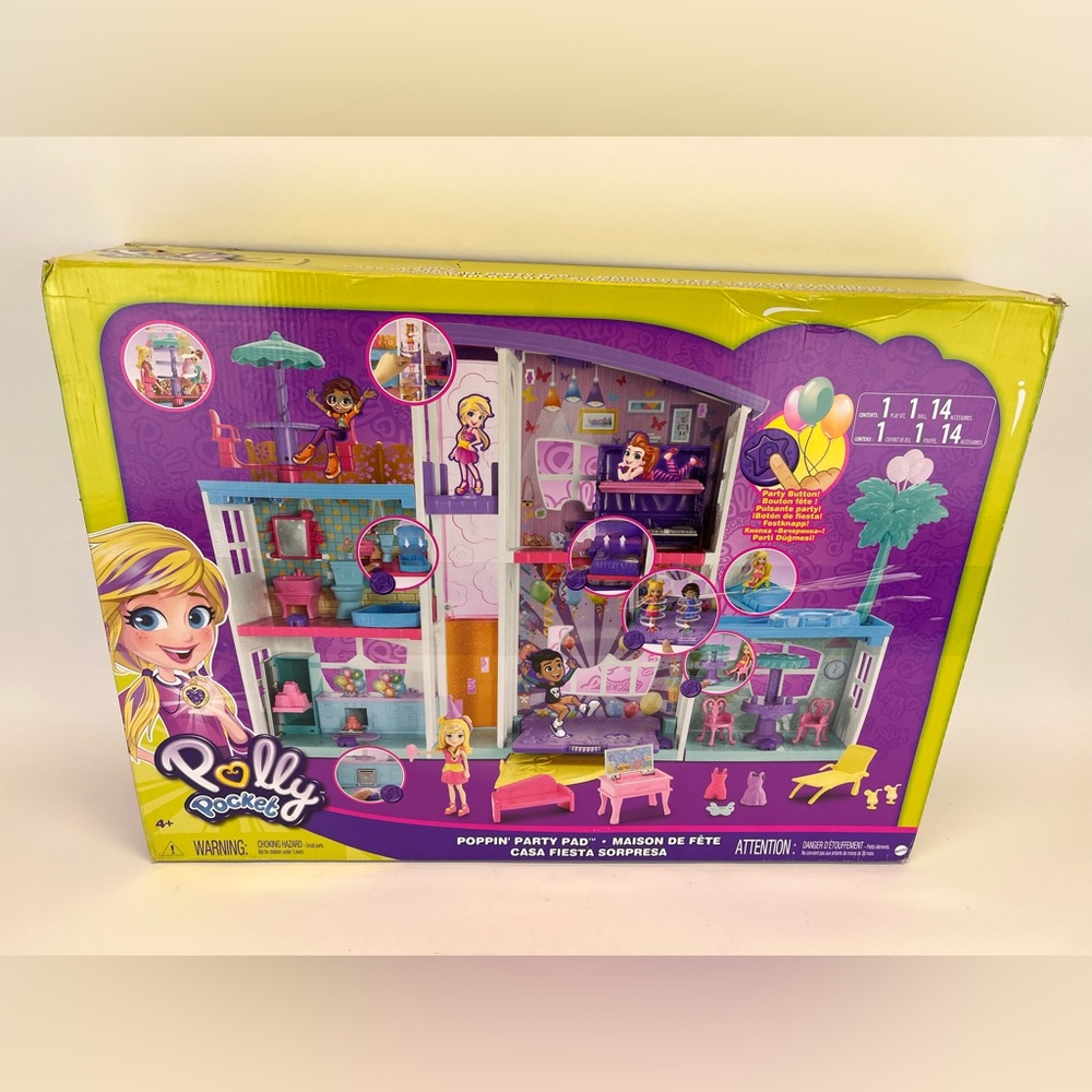 Polly Pocket- Poppin’ Party Pad